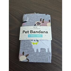 Little Sleepies Cozy Cats Bamboo Viscose Pet Bandana XS/S